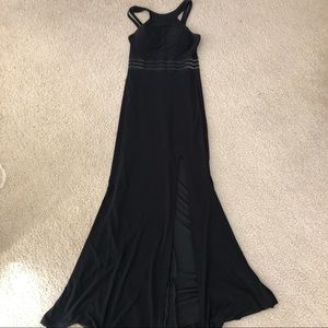 Black Floor Length Dress